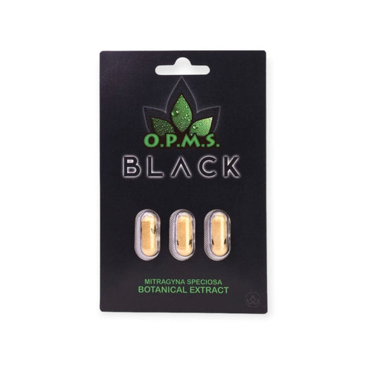 Opms Kratom Capsules Black
