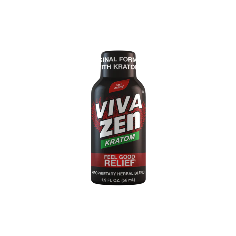 Viva Zen Kratom Shots "Feel Good Relief" Mit 40 Mg- Original