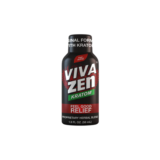 Viva Zen Kratom Shots "Feel Good Relief" Mit 40 Mg- Original